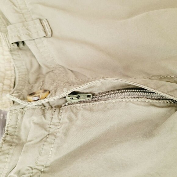 Columbia Olive Green Khaki Casual Outdoor Capri Pants Size 8 - Picture 4 of 6